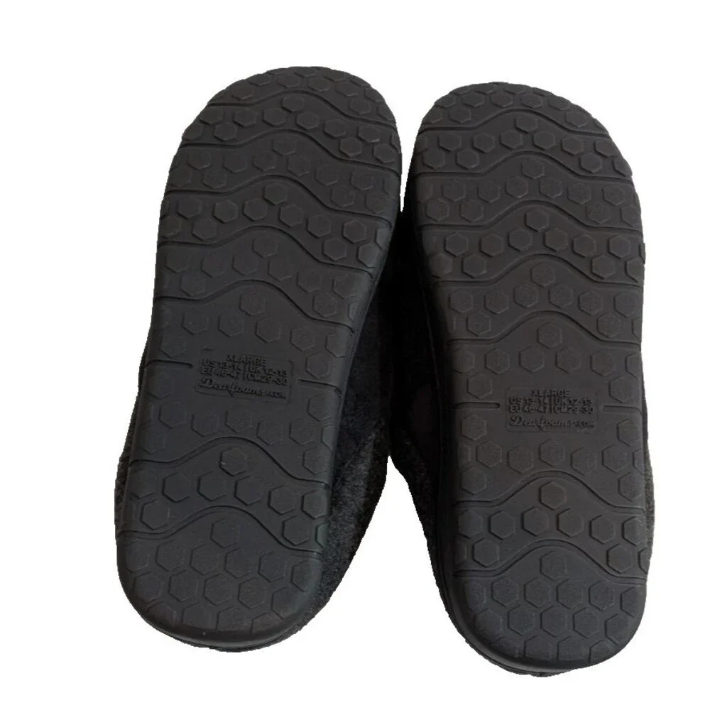 Dearfoam Men's Slipper Size XL (13-14) - Dustin Clog Brown or Canyon Black